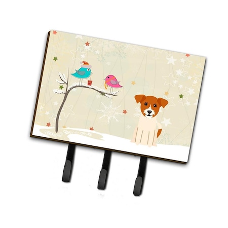 Carolines Treasures Christmas Presents Between Friends Jack Russell Terrier Leash or Key Holder BB2580TH68
